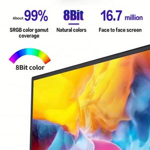 จอคอมพิวเตอร์ฮาร์ดแวร์สำหรับเล่นเกมหน้าจอ LCD ขนาด22นิ้ว1K 2K 4K 144hz 165hz สำหรับธุรกิจเดสก์ท็อป IPS VA สีดำ99% GB - Product Image 3