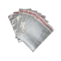 Sacs auto-adhésifs transparents givrés en PE avec logo personnalisé, emballage à fermeture éclair pour vêtements, sous-vêtements, chaussures, fourrures - PVC PET en gros