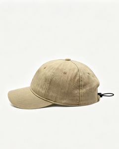 Casquette de baseball unisexe tendance de marque, souple, avec cordon de serrage réglable, visière courte et incurvée, style polyvalent, protection solaire - Product Image 3