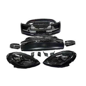 Kit de carrocería de alta calidad para <span class=keywords><strong>Porsche</strong></span> <span class=keywords><strong>Macan</strong></span> 95B Upgrade 95B.3 parachoques trasero delantero cubierta de maletero faros LED luz trasera tapa de maletero - Product Image 2