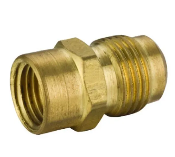 Gas Fitting Copper Forged Metal Oil Tube Female Connector Drop Ear Elbow Female by Brass Reducing Gas Medium