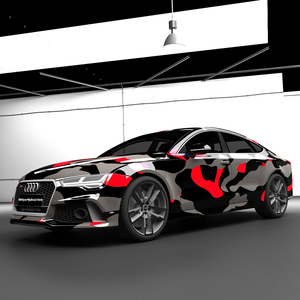 Film <span class=keywords><strong>vinyle</strong></span> Wrapmaster 1,52 m de largeur, personnalisé, de luxe, pour carrosserie complète de voiture, 4 mil PET, protection anti-rayures, changement de couleur - Product Image 2