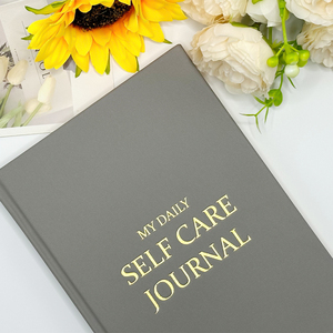 2024 uptodate <span class=keywords><strong>A5</strong></span> hàng ngày tự chăm sóc kế hoạch tùy chỉnh linen vải bìa cứng máy tính xách tay Chánh Niệm tự chăm sóc manifest Tạp Chí hộp - Product Image 3