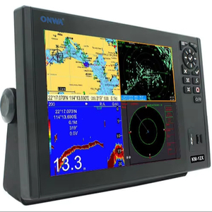 Panduan Peta Satelit <span class=keywords><strong>GPS</strong></span> Terintegrasi Kelautan ONWA, Pencegahan Tabrakan AIS, Detektor Ikan Radar Piston KM-12X/12C/12A - Product Image 1