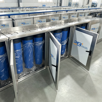 Système de filtration d'eau pour toute la maison, 20 pouces, 3 étapes, avec couvercle en acier inoxydable 304, prêt à l'emploi en usine, élimine les odeurs/chlore/calcaire/métaux lourds