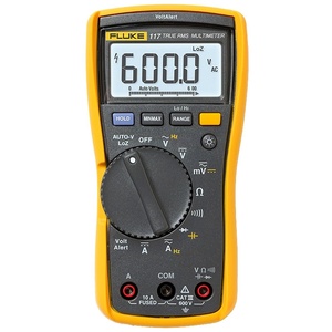Multimètre numérique portable Fluke 117, True RMS, 10A AC max, 10A DC max, 600V AC max - Product Image 5
