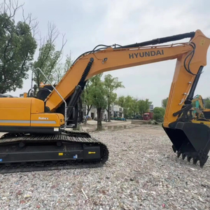 Hyundai 220LC-9S Máquina excavadora usada de 22,5 toneladas con motor de núcleo y caja de cambios Excavadora hidráulica de segunda mano sobre orugas Venta al contado - Product Image 2