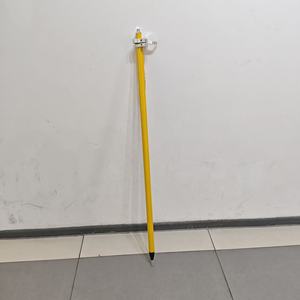 מוט בידוד צהוב SZZLMASON GPS RTK 2.2 מטר עם מתאם 5/8 אינץ' לסקרים, מחיר נמוך, אחריות לשנה - Product Image 3