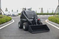 Chargeuse compacte sur pneus SHENGXIANG S460, capacité de charge nominale de 300 kg, 15 accessoires, pompe hydraulique, moteur diesel EURO5
