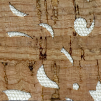 Feuilles de liège naturelles en Faux cuir, 1 pièce, réutilisables et écologiques