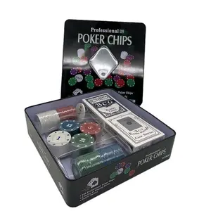 Custom Poker 100pcs Chips Quick Shipment Printing Custom Casino Poker Chip