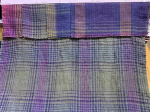 Nuovo Stile Tessuto in Lino Puro 100% Non Tossico a Quadri, 128gsm, Traspirante e di Facile Manutenzione, Lino Francese per Abbigliamento - Product Image 4