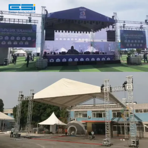 Armadura de techo de aluminio portátil ESI duradera para aplicaciones de escenario de clima extremo - Product Image 2