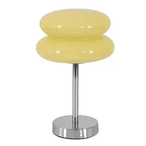 Bauhaus lampe de table candy lamp living room side bedroom donut glass korean sleeping table lamp for living room