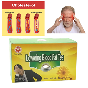 Té Herbal al por Mayor <span class=keywords><strong>para</strong></span> un Equilibrio Saludable de Lípidos y Colesterol en la Sangre, 20 Bolsitas de Té |   Té <span class=keywords><strong>para</strong></span> la Salud Cardiovascular LongHai, Farmacia Africana - Product Image 1