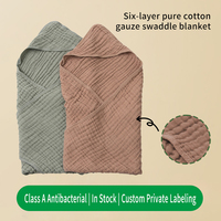 Couverture d'emmaillotage douce et chaude pour bébé, 100 % coton biologique, anti-boulochage, pour nouveau-né, toutes saisons, idéale pour une baby shower
