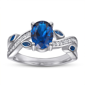 Anillo <span class=keywords><strong>de</strong></span> Zafiro <span class=keywords><strong>Azul</strong></span> Real, Anillo <span class=keywords><strong>de</strong></span> Zafiro <span class=keywords><strong>Azul</strong></span> con Corte Ovalado, Joyería <span class=keywords><strong>de</strong></span> Piedras Preciosas Reales, Anillo <span class=keywords><strong>de</strong></span> Zafiro <span class=keywords><strong>Azul</strong></span> S925 - Product Image 2