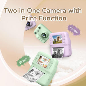 Mini Cámara de Impresión Instantánea para Niños, Impresión Térmica sin Tinta, CMOS Full HD, Pantalla de 2.4 Pulgadas, Enfoque Automático, 150 °   Filtro Gran Angular para Fotografía - Product Image 4