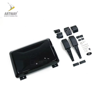 Boîte de rangement de mise à niveau extérieure de voiture Boîte à outils latérale pour Jetour T2 Boîte de rangement Accessoires noirs brillants