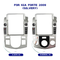 Lecteur DVD de voiture Meihua 9.7 pouces Android AUTO AC manuel AC cadre d'installation de l'autoradio pour KIA FORTE 2009