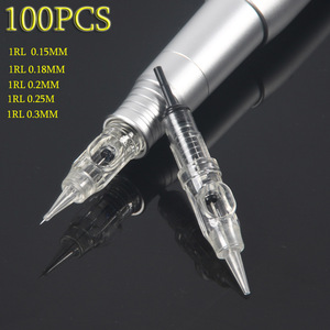 Agujas de Cartucho PMU Tipo Broche para Microblading de Cejas, Maquillaje Permanente, Máquina de Tatuaje - Product Image 3