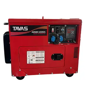 220V 230V 240V Diesel Inverter Generator 6.5KW 6KW 7kw Portable Diesel Generator Silent Diesel Generator