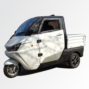 Chứng nhận EEC kèm theo 3 bánh xe điện ba bánh cho hàng hóa chuyển phát nhanh cabin xe tay ga điện dành cho người lớn màn hình <span class=keywords><strong>LCD</strong></span> 60V - Product Image 4