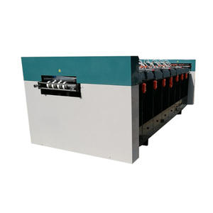 Macchina per collatore di carta automatica ad alta velocità 4-24 giunti per raccolta di carta con orizzonte di giornale - Product Image 2