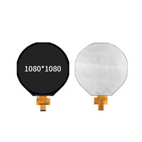 Rundes 7-Zoll-LCD-Anzeigemodul-1080*1080 Auflösung, kreisförmiger Bildschirm der SPI LVDS-Schnitts telle