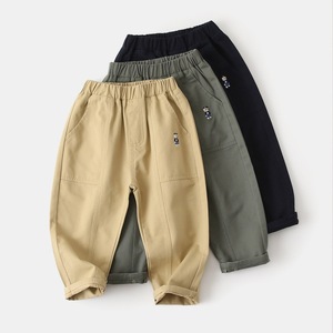 Nouvelle Collection 2026 : Pantalons Brodés pour Enfants, Version Coréenne, Pantalons Décontractés pour Garçons, Vente en Gros, Pantalons Bébé avec Motifs Capillaires - Product Image 2