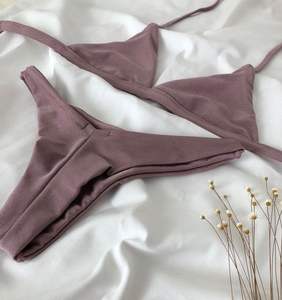 Traje de baño personalizado marca privada traje de baño ropa de playa señoras Bikini conjunto mujeres traje de baño 2024 - Product Image 5