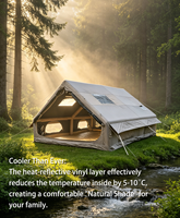 Tente gonflable d'extérieur pour camping, tente de toit Ourism pour ciel étoilé, tente de camping gonflable pour la nuit, fabricant direct