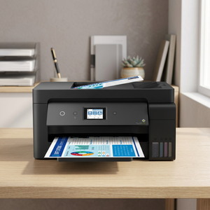Impresora de Inyección de Tinta L14150 A3 Plus con Funciones Integradas de Impresión, Escaneo, Copia y Fax para Documentos, Gráficos, Fotos y Reportes - Product Image 2