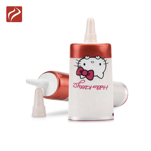 Tube rond en plastique pour la crème <span class=keywords><strong>BB</strong></span>, 100 pièces, 10ml, Mini boîtier ovale, pour tests de cosmétiques, emballage en plastique - Product Image 2