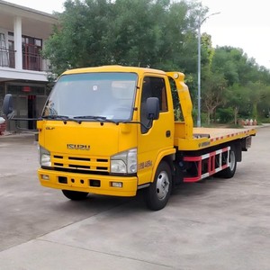 Camión de Rescate con Plataforma Deslizante de 3 Toneladas Isuzu 4x2 con Tecnología Japonesa, Camión de Recuperación con Plataforma Plana de 5 Toneladas - Product Image 4