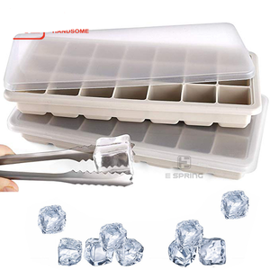 Moule à glaçons en silicone à 21 compartiments, facile à démouler, idéal pour la crème glacée, le whisky et les boissons fraîches – Vente chaude - Product Image 3