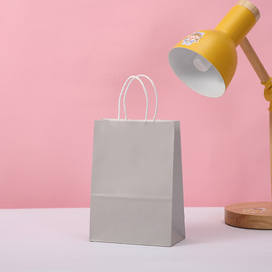 Vente en gros de sacs en papier solides <span class=keywords><strong>sac</strong></span> cadeau pour bonbons et aliments pour fête d'anniversaire <span class=keywords><strong>sac</strong></span> d'emballage en papier de cuisson pour pain et biscuits de couleur pure - Product Image 5