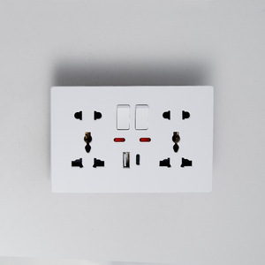 現代のユニバーサル衛星テレビデータおよびオス型ソケット壁コンセント英国規格16A 250V現代のユニバーサル衛星 - Product Image 4