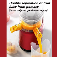 Premium Elektrische Huishoudelijke Groentesap Multifunctionele Slow Juicer Voorraad Commerciële Sinaasappel Fruitmachine Duurzame Legering Groot