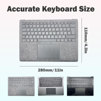 Clavier sans fil personnalisable pour ordinateur portable Surface 3 4 5 Gen 13.5 pouces dernière interface USB clavier pour tablette