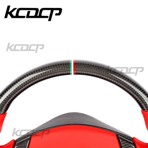 Ajuste para <span class=keywords><strong>Maserati</strong></span> Grecale <span class=keywords><strong>Levante</strong></span> Ghibli Quattroporte GranCabrio GranTurismo volante de fibra de carbono - Product Image 2