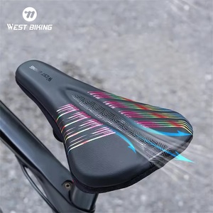 Funda de <span class=keywords><strong>Asiento</strong></span> de <span class=keywords><strong>Bicicleta</strong></span> Absorbente de <span class=keywords><strong>Gel</strong></span>, Funda de Cojín Transpirable e Impermeable, Funda de <span class=keywords><strong>Asiento</strong></span> de <span class=keywords><strong>Bicicleta</strong></span> de Montaña y Carretera - Product Image 1