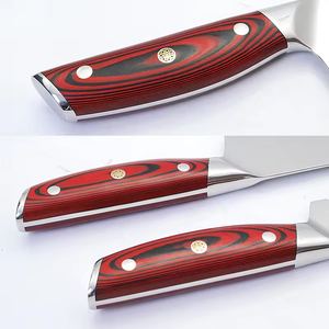 Cuchillos japoneses hechos a mano Messer Damasco cuchillo de cocina Sethot <span class=keywords><strong>Sa</strong></span> Santoku Chef espacios en blanco Real 67 capas Vg10 acero profesional Japón - Product Image 5