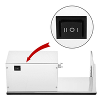 Elektrische automatische roterende roestvrijstalen aardappelchips snijmachine motor 220V 4,8kg 1 jaar garantie graanverwerking