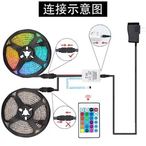 20เมตร Tuya สมาร์ทแอป + รีโมต RF + <span class=keywords><strong>alexa</strong></span>/goole-Home ควบคุมด้วยเสียง RGBW cob ชุดแถบไฟ LED ดิจิตอล - Product Image 4