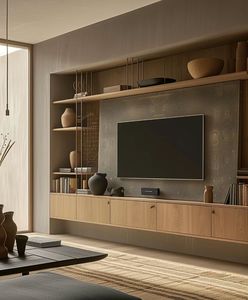 Set di Mobili da Soggiorno Porta <span class=keywords><strong>TV</strong></span> a U Moderno con Caminetto - Product Image 2