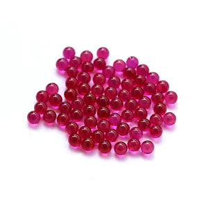 1.5mm 1.8mm 2mm 5# red corundum synthetic ruby ball