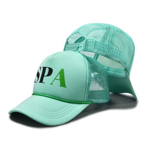 Gorra Trucker OEM Personalizada de 5 Paneles, Gorras Deportivas de Moda Hip Hop, Logotipo Personalizado en Espuma, Bordado 3D, Gorra de Malla en Blanco, Impresión de Alto Rendimiento 100% - Product Image 1