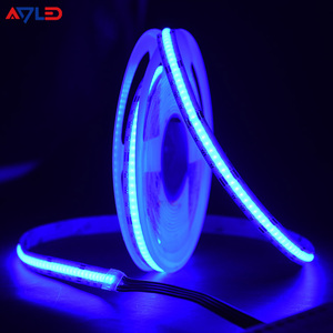 Bande LED réglable RGB IP20 sans télécommande 5m CE RoHs pour 12v COB haute densité 810 LED/m découpable et dimmable - Product Image 3