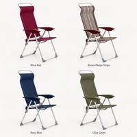 Chaises de plage modernes en aluminium faites sur commande se pliantes portatives d'extérieur avec l'accoudoir